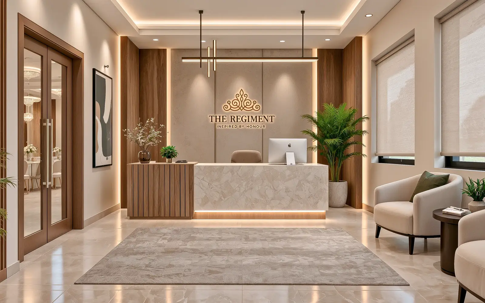 The club reception